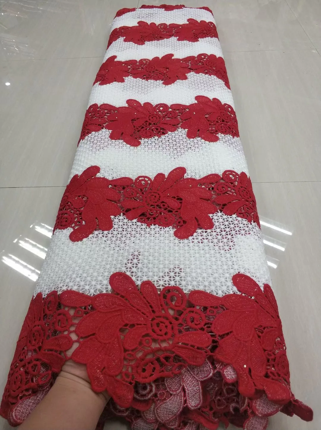 (5 ярдов/шт) очень красивый два цвета в африканском стиле Кружевная ткань из