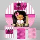 GFUITRR маленькая девочка ребенок Фото фоны Детский День Рождения фотография фоны розовая девушка фотография декорации