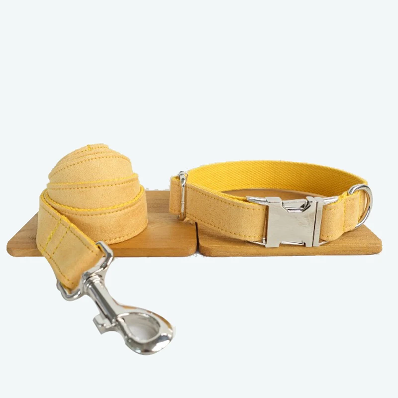 Подгонянный собачий ошейник с гравировкой щенка ID бирка поводок набор