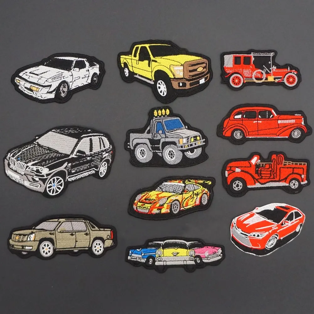 Мини багги гоночный классический автомобиль 4*4 клуб Вышивка Байкер нашивка для