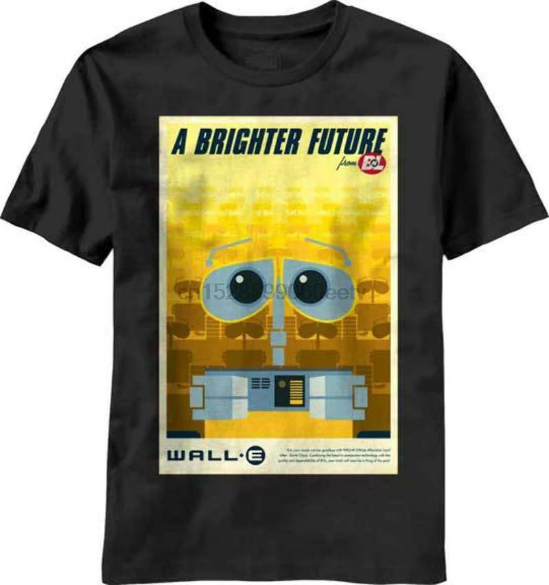 Официальная Wall E A Brighter футболка Future by Pixar новая Лицензированная Merch ALL SIZE| |