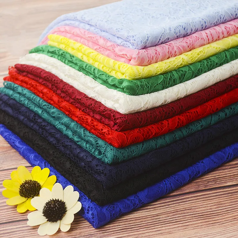 Ширина 59 дюймов 3D вышивка просвечивающий материал тяжелые фунты Водорастворимая