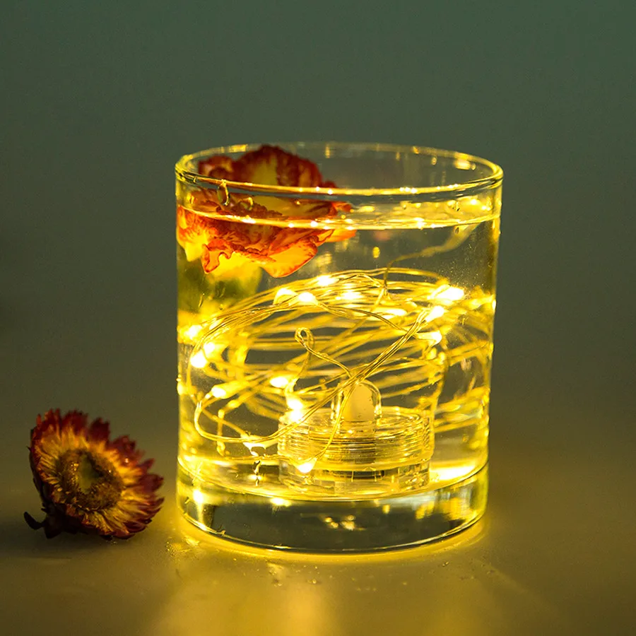 Погружная светодиодная Звездная гирлянда водонепроницаемый светильник из