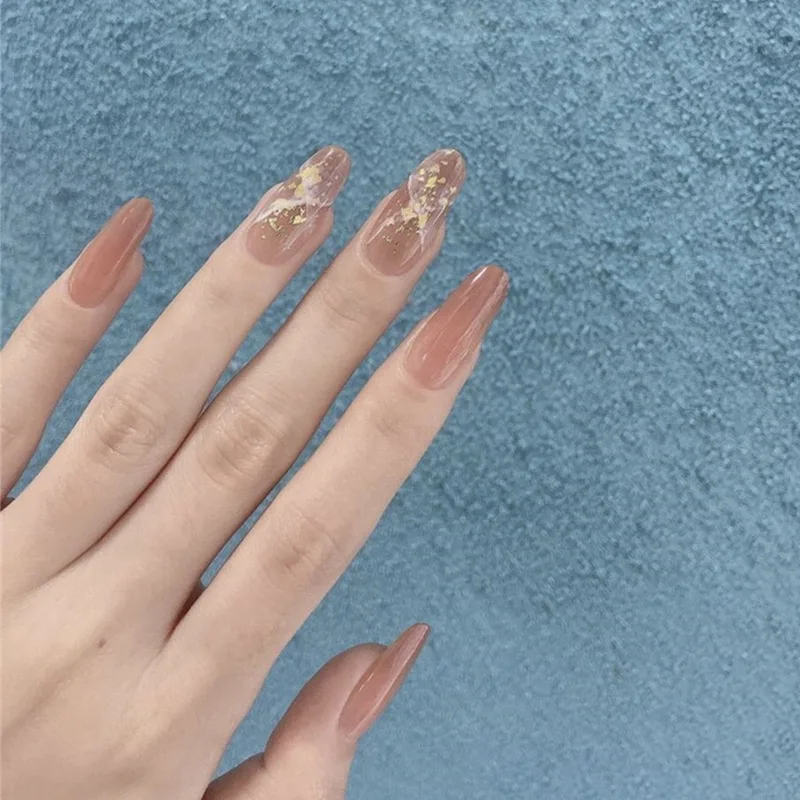 

24 шт., патчи для ногтей со съемными блестками