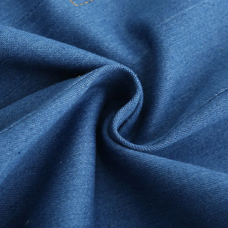 

Mini Dress 2021 Summer Euro Style Fashion Spaghetti Strap Backless Ruffles Denim Dresses For Women Retro Blue Vestido De Mujer