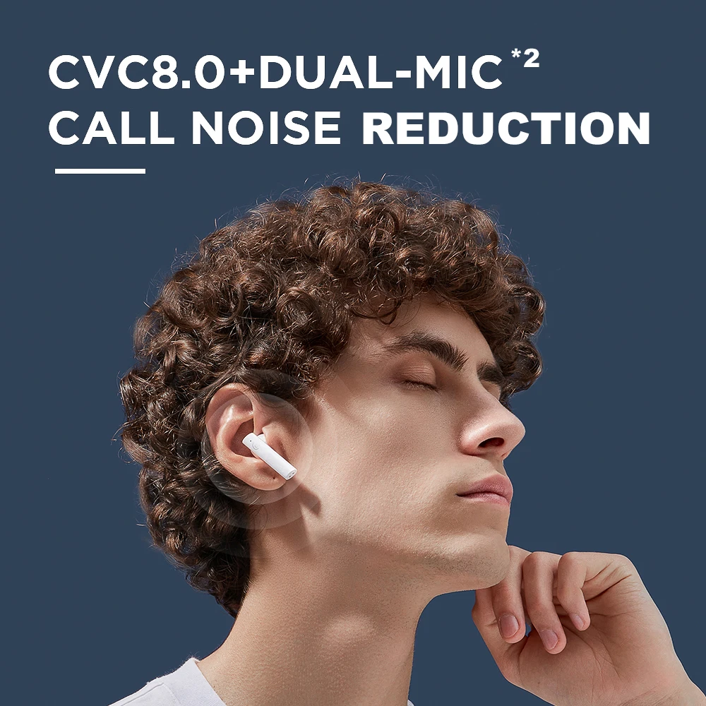 Беспроводные наушники Haylou MoriPods Qualcomm QCC3040 гарнитура Bluetooth V5.2 TWS aptX адаптивные AAC с 4