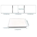 Косметическое зеркало тройного сложения с маленьким 10-кратным увеличением, портативное перезаряжаемое светодиодное зеркало для дома, ванной комнаты, спальни, ot 889