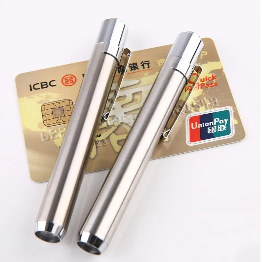 Новое поступление мини Портативный нержавеющая сталь светодиодная вспышка