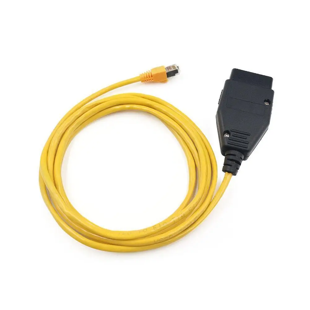 

Quality E-SYS ENET cable for BMW F-series ICOM OBD2 Coding Diagnostic Cable Ethernet to ESYS Data OBDII Coding Hidden Data Tool
