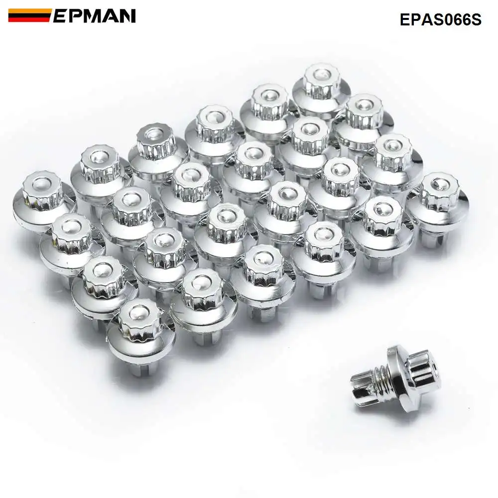 EPMAN 25 шт./лот пластиковые Сменные колесные заклепки/гайки для колесной крышки губ