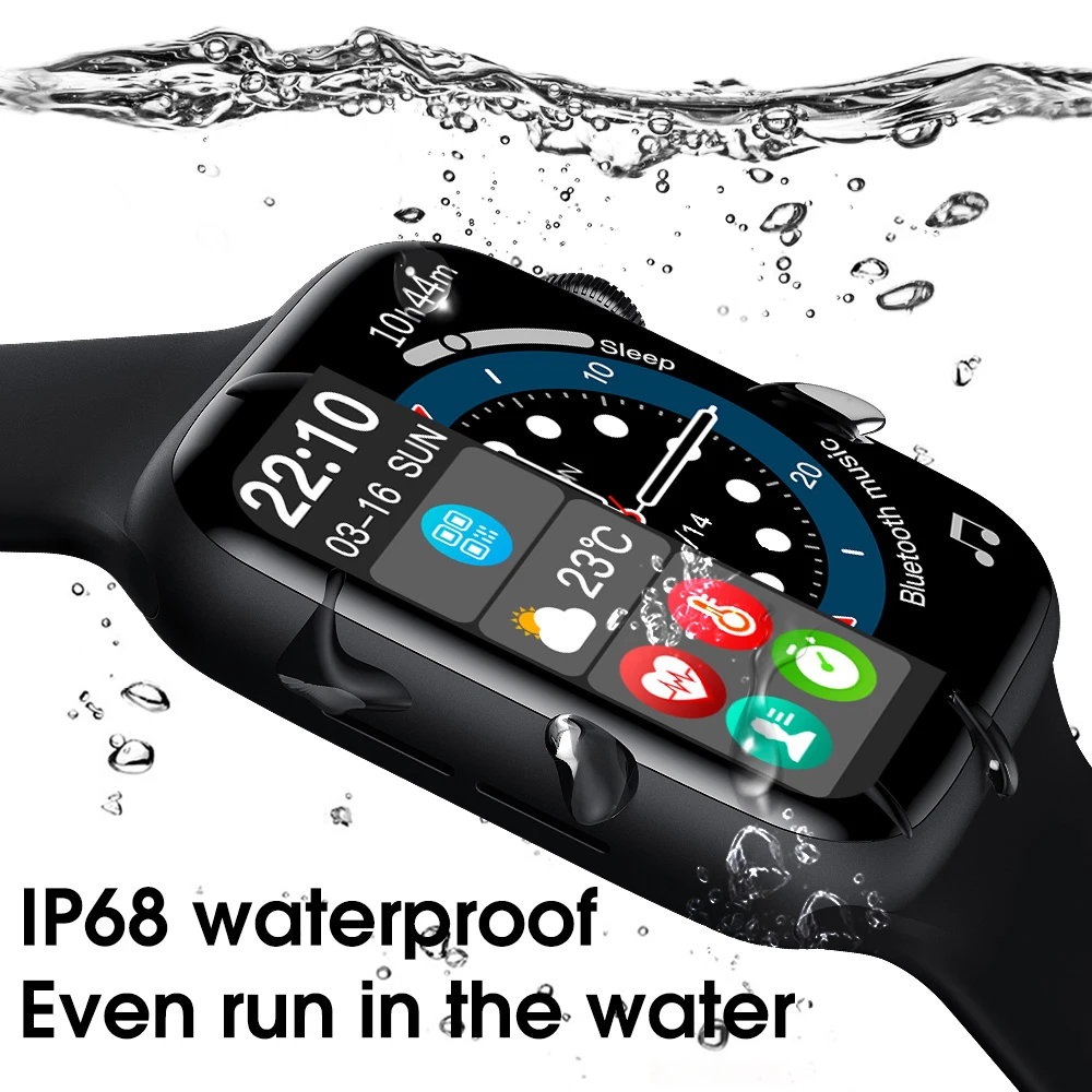 Смарт-часы для Apple Watch W27 Pro NFC Беспроводная зарядка ответ на вызов водозащита IP68