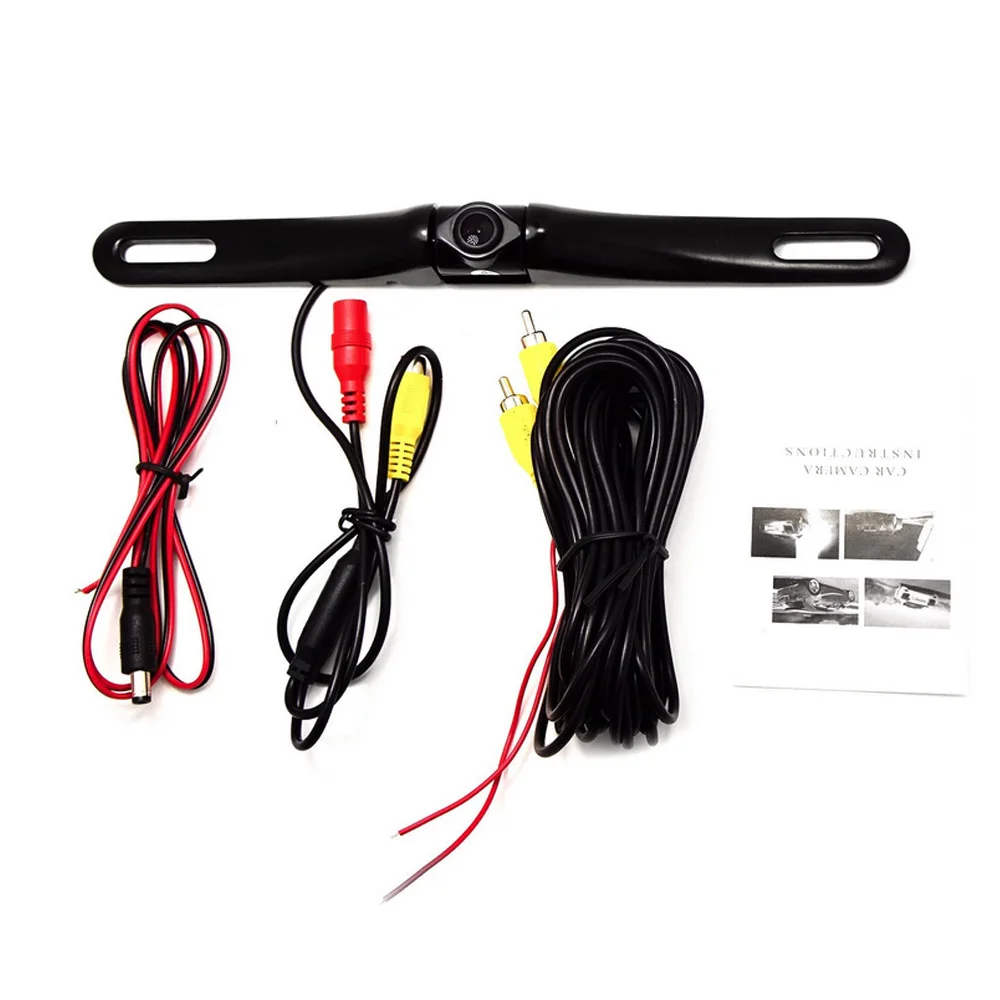 Регулируемый объектив для автомобильного номерного знака резервная камера с