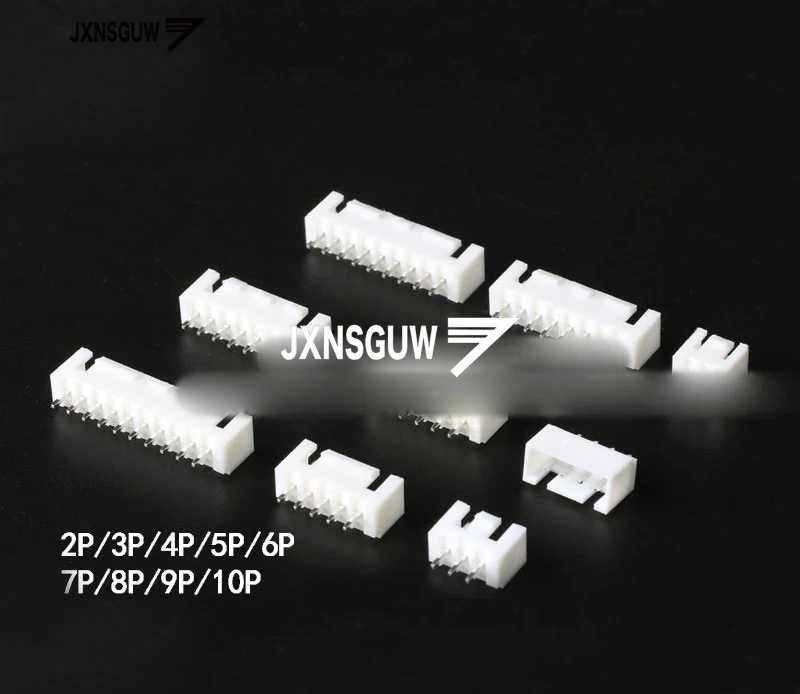 

50PCS XHB2.54 2P/3P/4P/5P/6P/7P/8P/9P/10P buckle straight needle 2.54mm spacing Connector socket