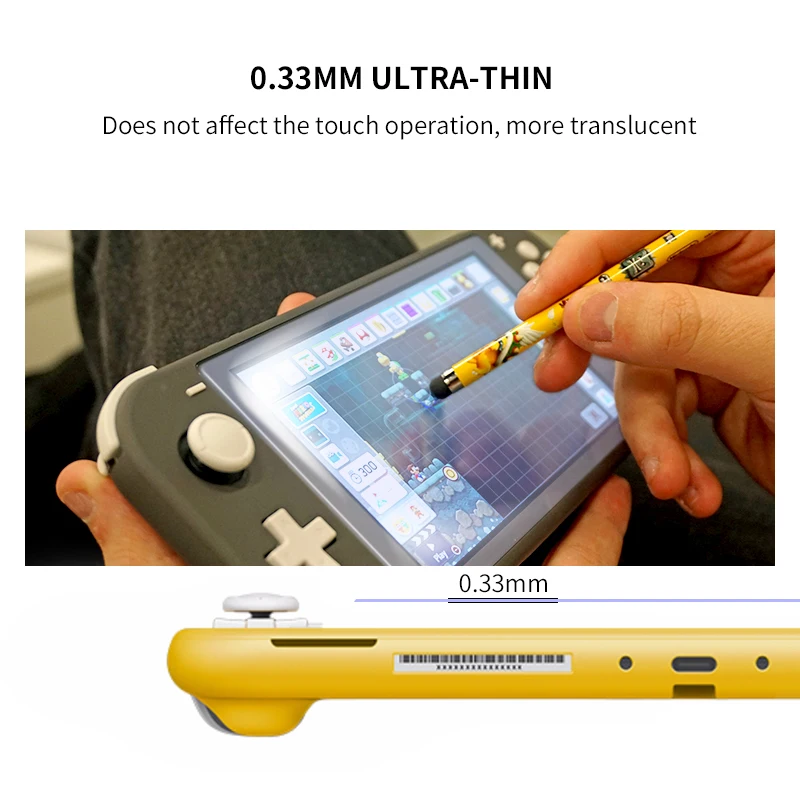 Закаленное защитное стекло DATA FROG для Nintendo Switch Lite 9H HD прозрачная защитная пленка