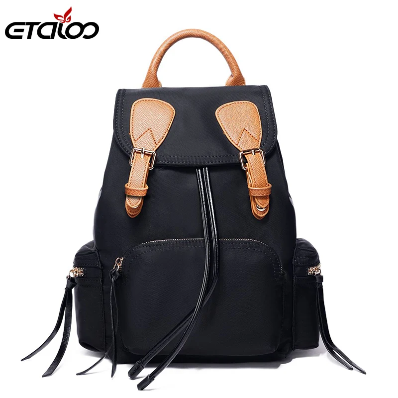 Женский рюкзак на молнии школьная сумка высокого качества из искусственной кожи