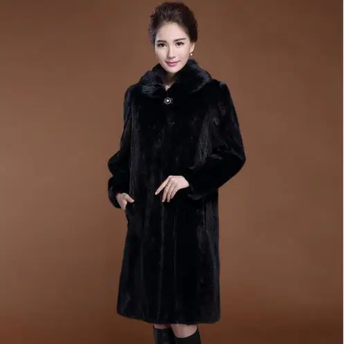 2020 Горячая пушистая женская шуба из искусственного меха зимняя винтажная