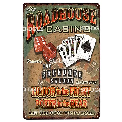[SQ-DGLZ] LAS VEGAS металлический знак бар Настенный декор оловянный знак винтажный Бар Паб Настенный декор живопись покер таблички Боулинг Арт плакат