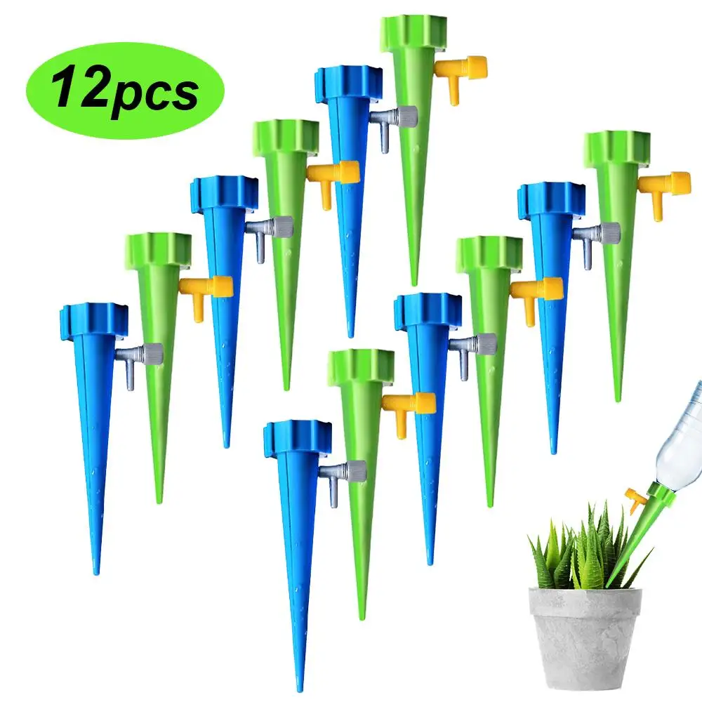 

Automatic Spraying Plants 12pcs Controllable Drip Irrigation Automatic Garden Sprinkler Drip Plant Shower