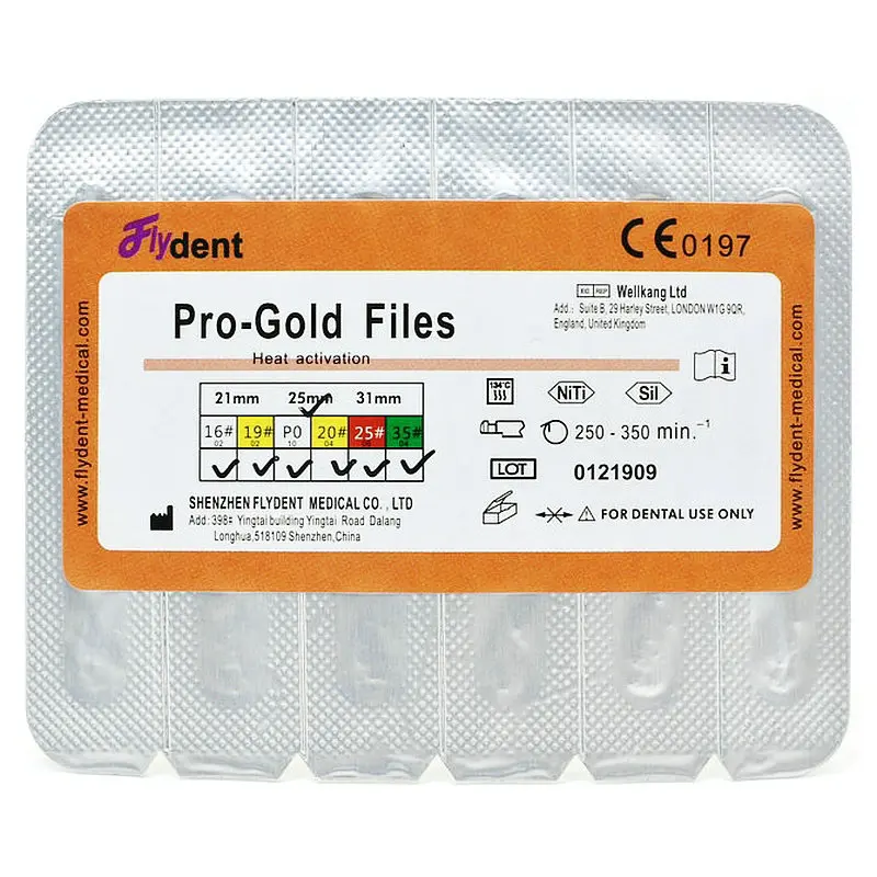 Стоматологические pro gold файлы роторные Супер Файлы Универсальная игла