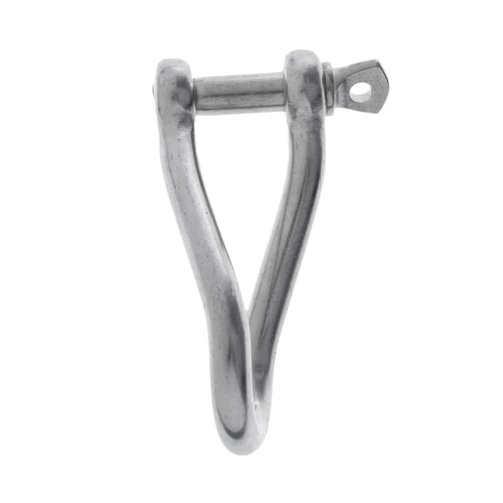 

Durable Strong Stainless Steel Boat Twisted Anchor Shackle 76 x 32mm