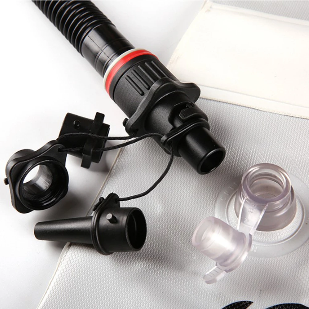 

Valve Connector Inflatable conversion head Multifunctional Black Accessories