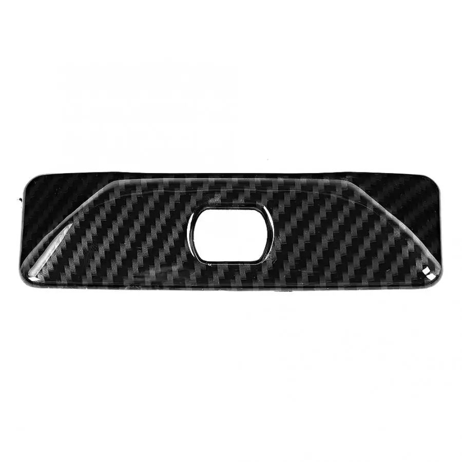 Текстура углеродного волокна электронный ручной тормоз P Кнопка крышка подходит