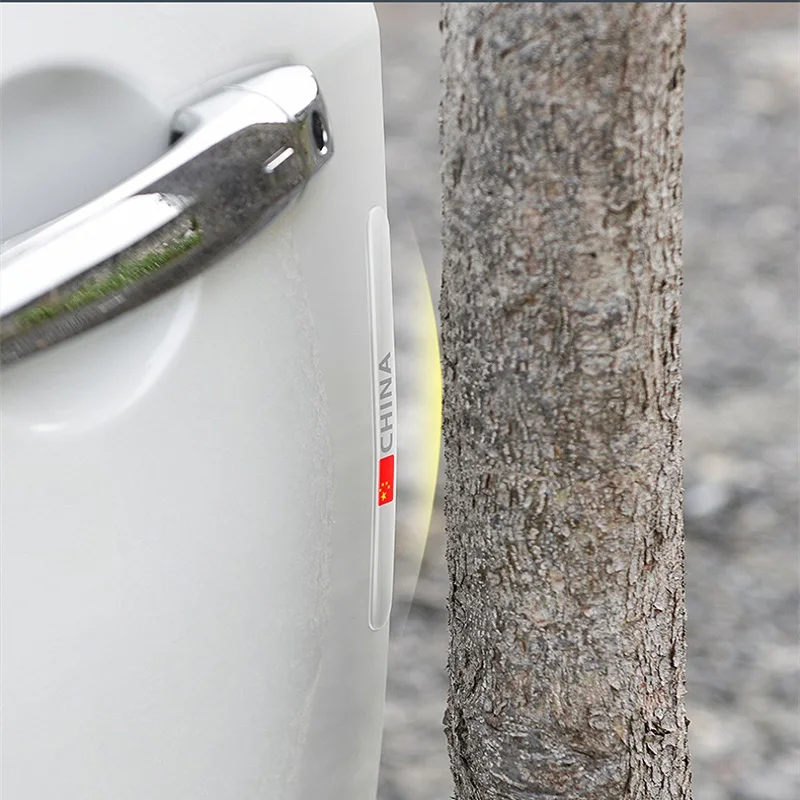 Защитная пленка на бампер для края двери автомобиля наклейки Теслы модель 3 X