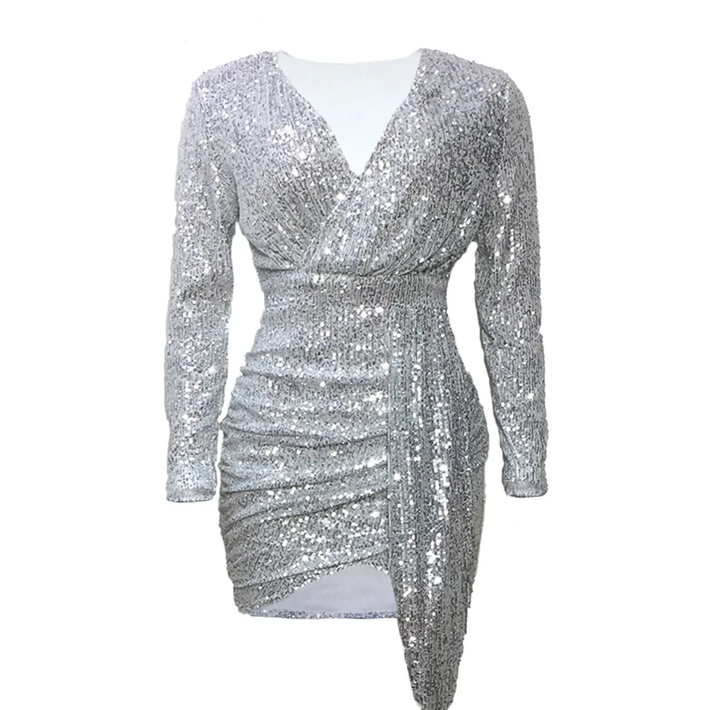 Женское Сексуальное мини облегающее платье латинское модное женское однотонное