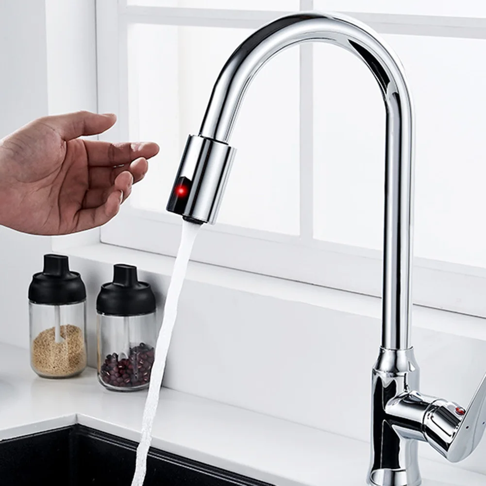 

Smart Sensor Faucet Water Saving Device Non-Contact Faucet Kitchen Bathroom Automatic Inflatable Sensor Tap Kitchen Tools