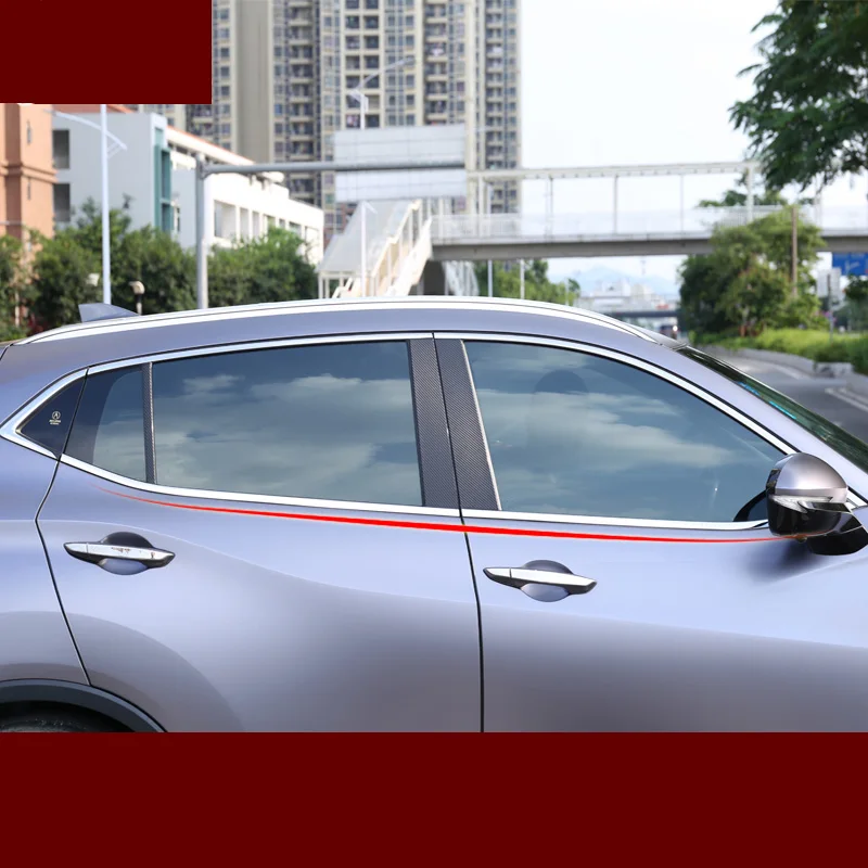 

stainless steel car window trims for cdx 2016 2017 2018