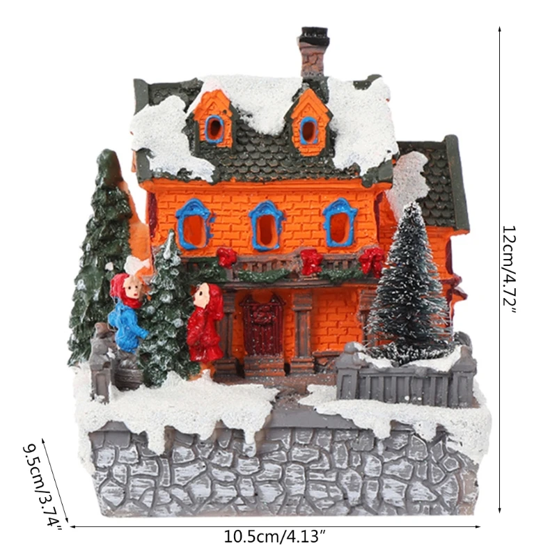 

2021 New Cartoon Resin Lighthouse Fine Decorative Supplies Holiday Christmas Toy