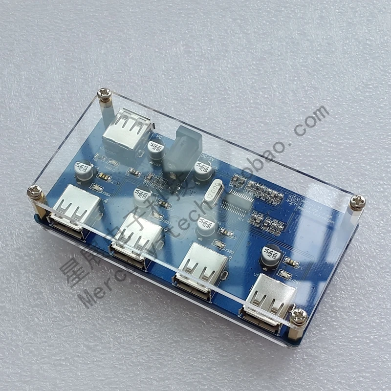 USBHUB разветвитель один на четыре с источником питания USB 2 0 концентратор от 1 до 4