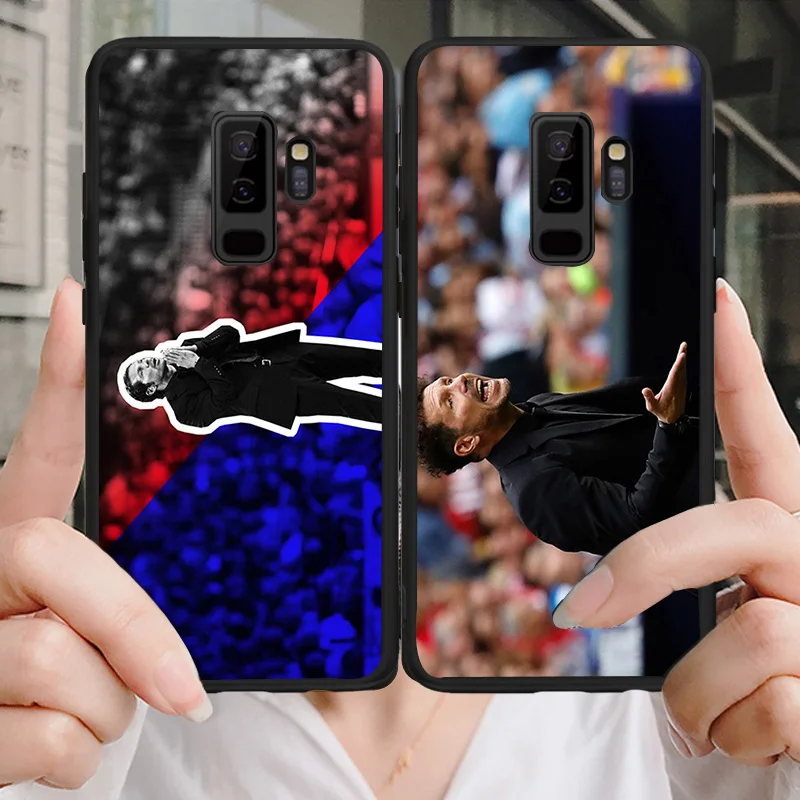 Чехол для телефона симеоне samsung Galaxy S6 S7 край S8 S9 плюс A3 A7 A5 A8 A9 C5 J5 J7 S5 черный DIY чехол