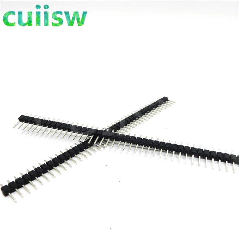200 шт./лот 40 контактный 2 54 мм Однорядный штырьковый разъем для прототипа arduino