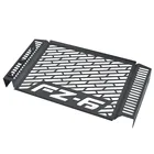 Передняя решетка радиатора из нержавеющей стали для мотоцикла, Защитная крышка для Yamaha FZ6 FAZER 2007-2010 2018 2019