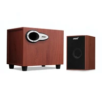 fashion usb speakers for computer wood subwoofer mini desktop gaming speaker home multifunction stereo boombox bass 3 speakers