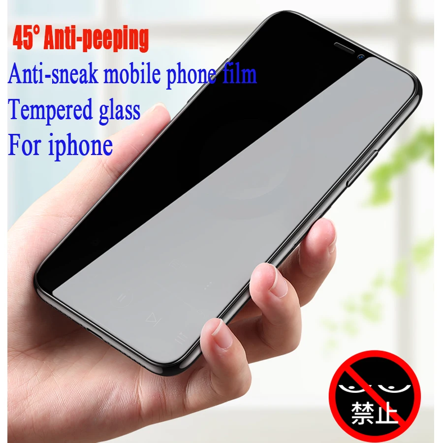 Закаленное стекло 9H для IPhone X XS MAX XR 8 8Plus 7 Plus 6 6S 5 5S SE защитное Защита