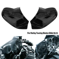 glossy inner motorcycle fairing covers guard protection for harley batwing flhx flht blackchrome 1996 2013
