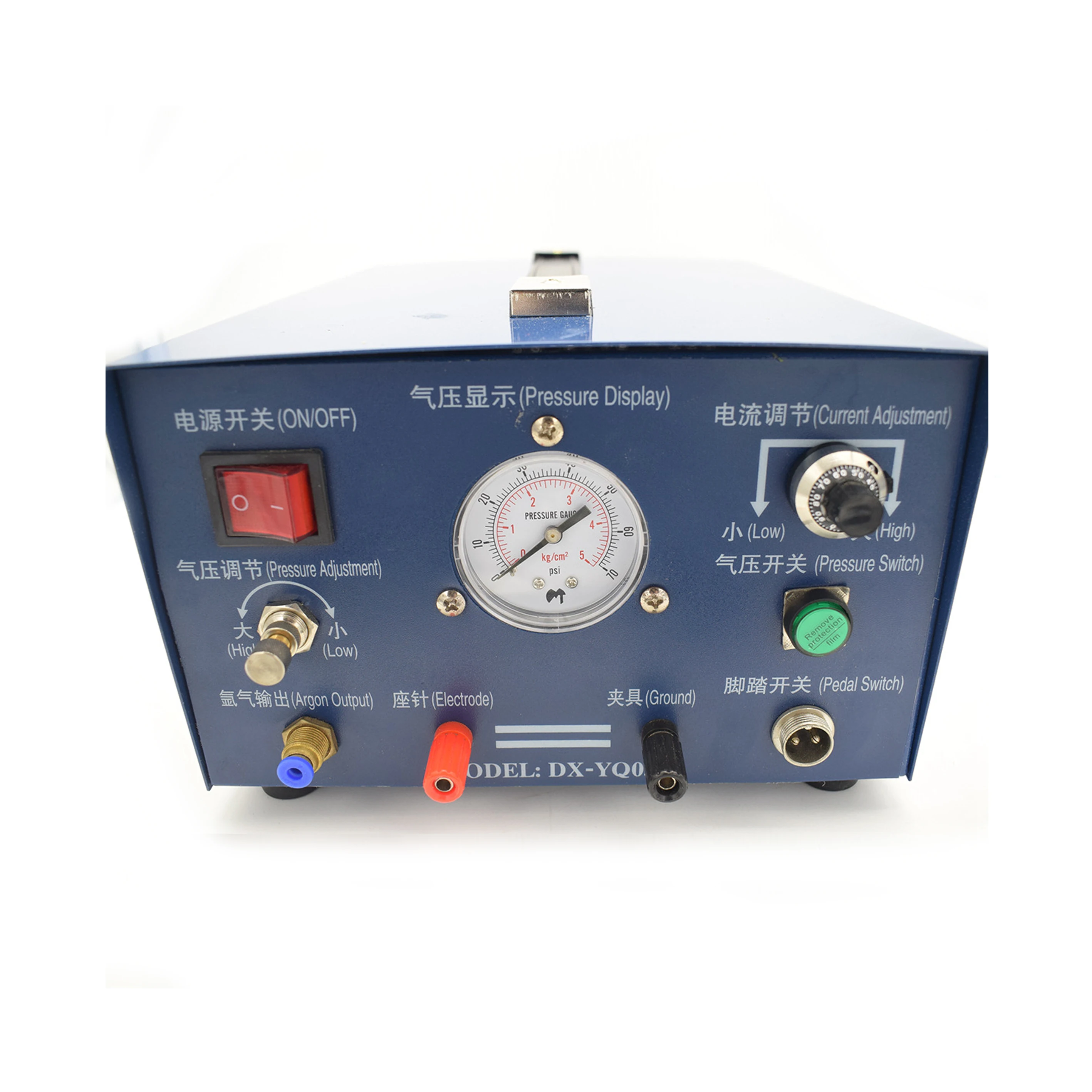 220V ИМПУЛЬСНЫЙ аппарат точечной аргоновой сварки 400W цвета: золотистый