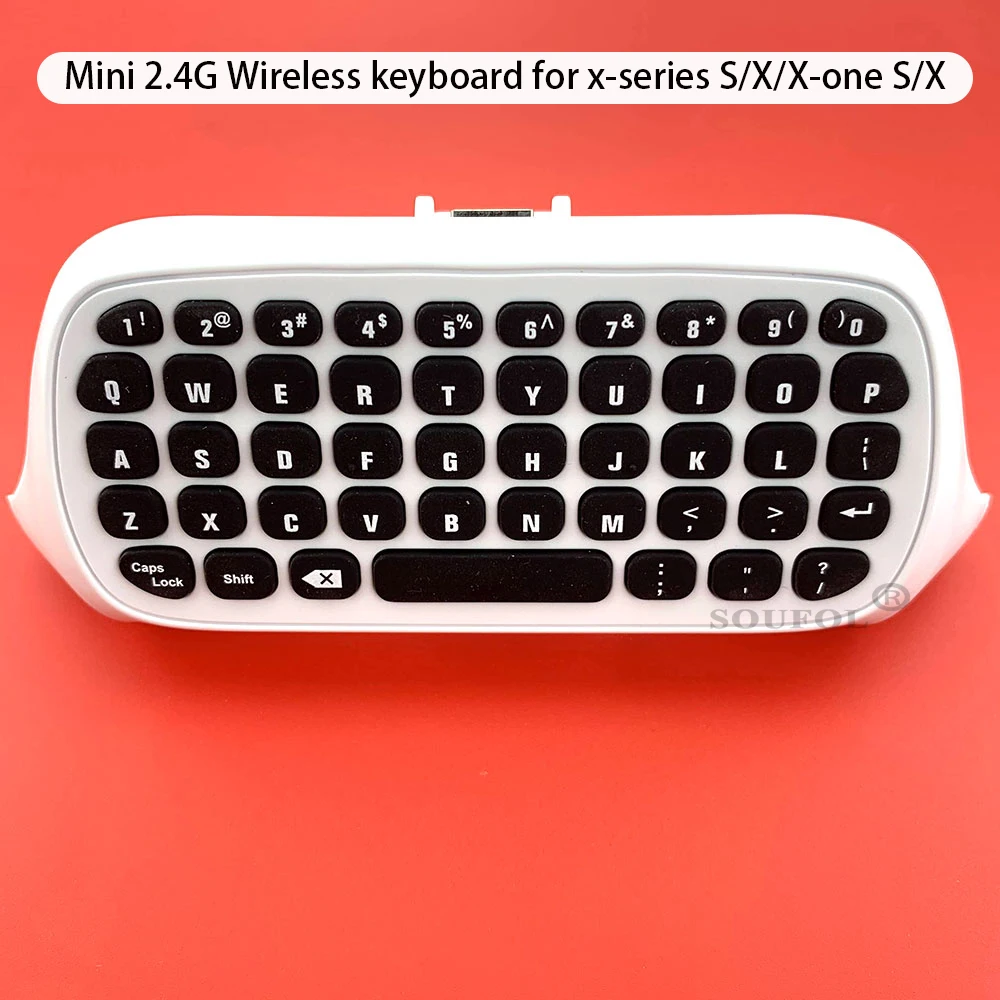 

2021 Новая беспроводная мини-клавиатура для Xbox X-Series S/X с 2,4G USB-приемником, Игровая клавиатура для геймпада X-One S/X, Прямая поставка