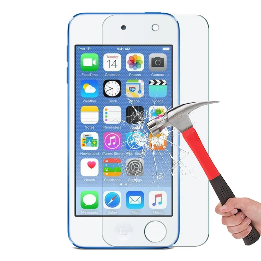 Закаленное стекло 9H 2.5D для Apple IPod Touch 5 6 Защита экрана 5-го 6-го поколения защитная