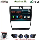 9 ''Android 10 Carplay для Audi A6 C5 1997-2004 S6 2 1999-2004 автомобильный мультимедийный видеоплеер GPS Навигация BT WIFI