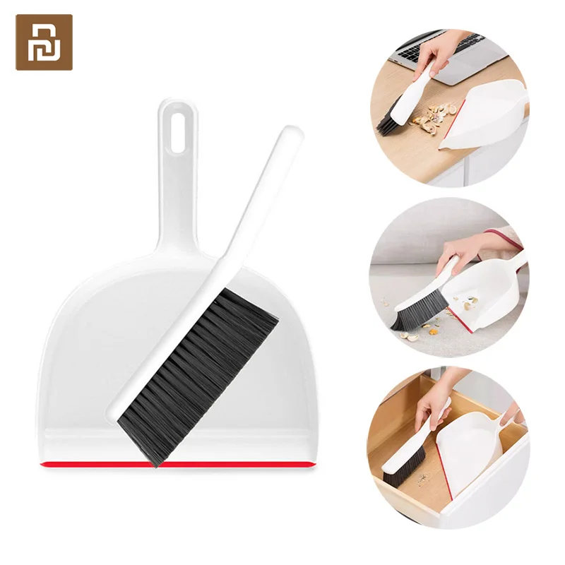 

Youpin Yijie Mini Broom Mop Dustpan Sweeper Desktop Sweep Small Cleaning Brush Tools For Home& Office Cleaning