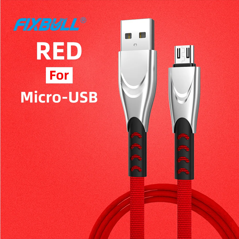 Кабель USB Type-C FIXBULL для Samsung S8 S9 быстрая зарядка А кабель Micro C iPhone 11 X Xr Xs Huawei P30