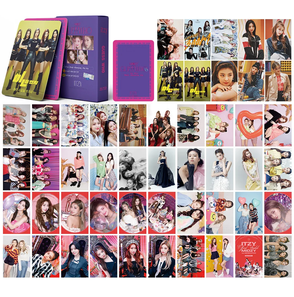 55 шт./ITZY LOMO карта Лиза дважды мамоо аespa crazy in love Lizhi Cui Zhixiu Shen Liuzhen Li Cailing IVE фото idol