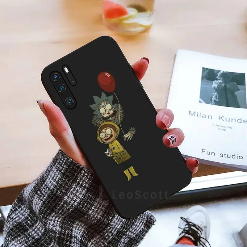 

Comie Morty Funny Rick Cover Phone Case Funda For Huawei P9 P10 P20 P30 Lite 2016 2017 2019 plus pro P smart