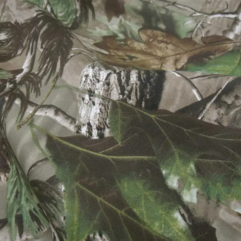 1 5 м Ширина хлопок бионическая камуфляжа под листья из ткани с сосновыми иголками