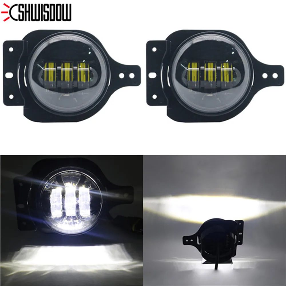 4 дюймовые круглые светодиодные противотуманные светильник головной 30 Вт