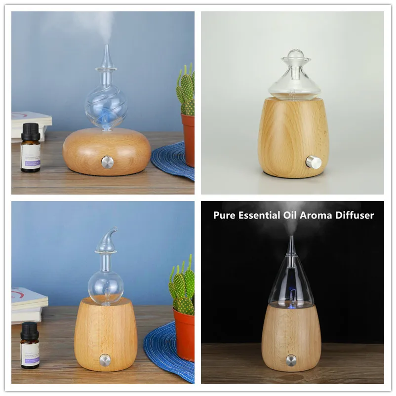 Glass Containers Accessories Aroma Diffuser Pure Essential Oil Aromatherapy Machine Glass Container Nebulizer Glass Containers images - 6