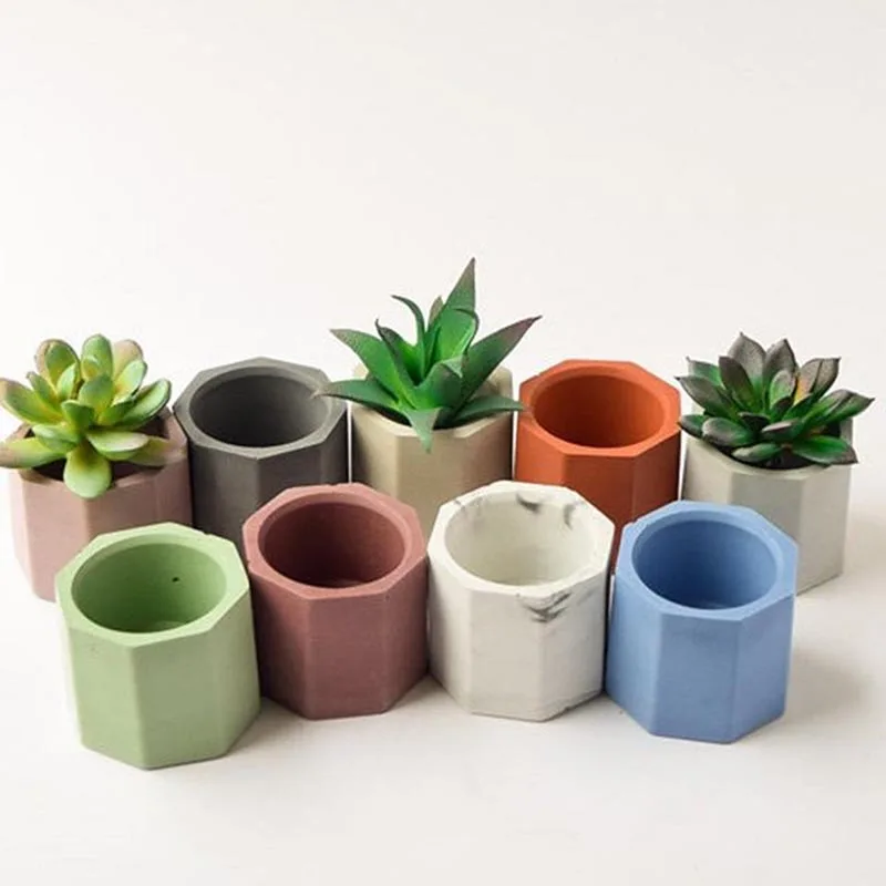 Суккулентные формы для горшков маленькая силиконовая цементная форма бетонная